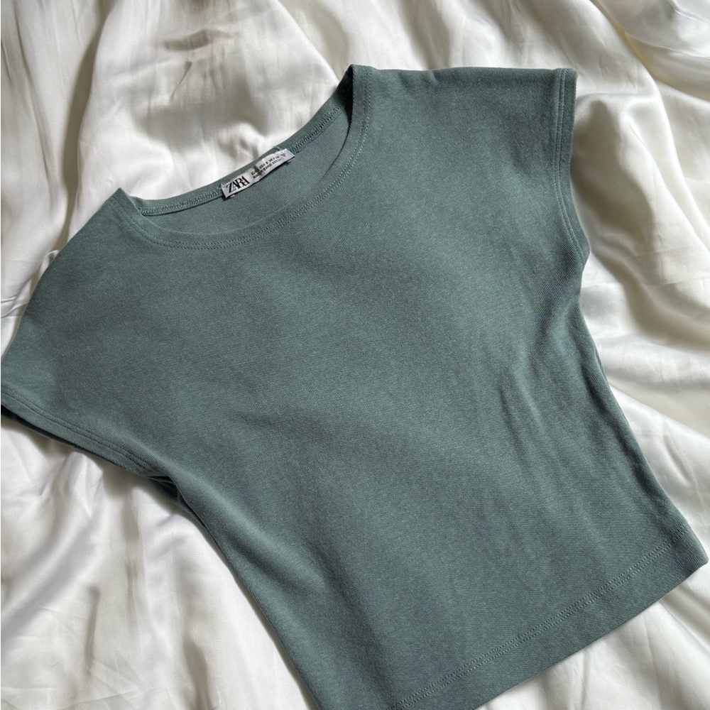 Zara Blue Women's Babydoll Tee